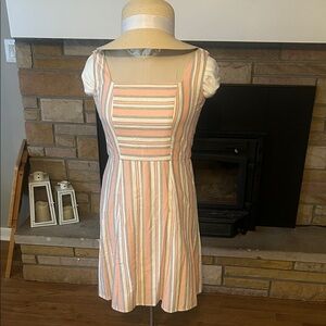 Striped Sleeveless Dress